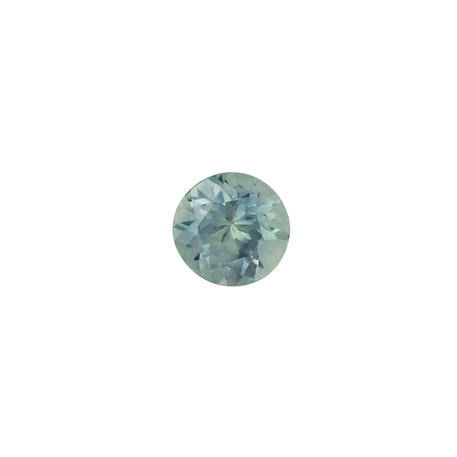 1.18ct Round Cut Blue Montana Sapphire SR327