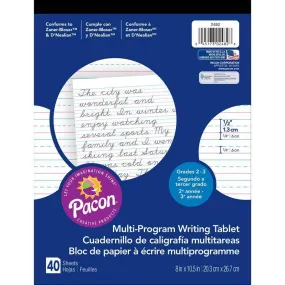 (12 Ea) Writing Paper 1/2 In Ruled