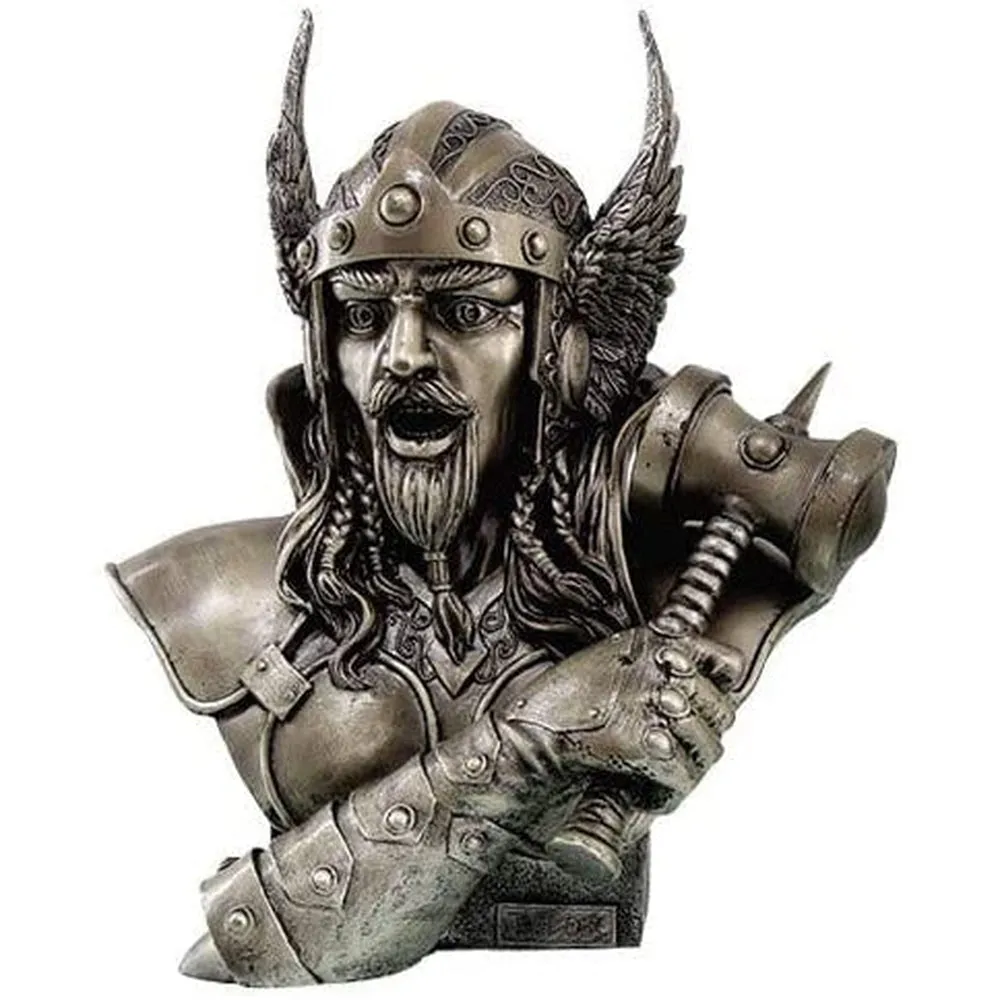 14" Thor Bust Statue