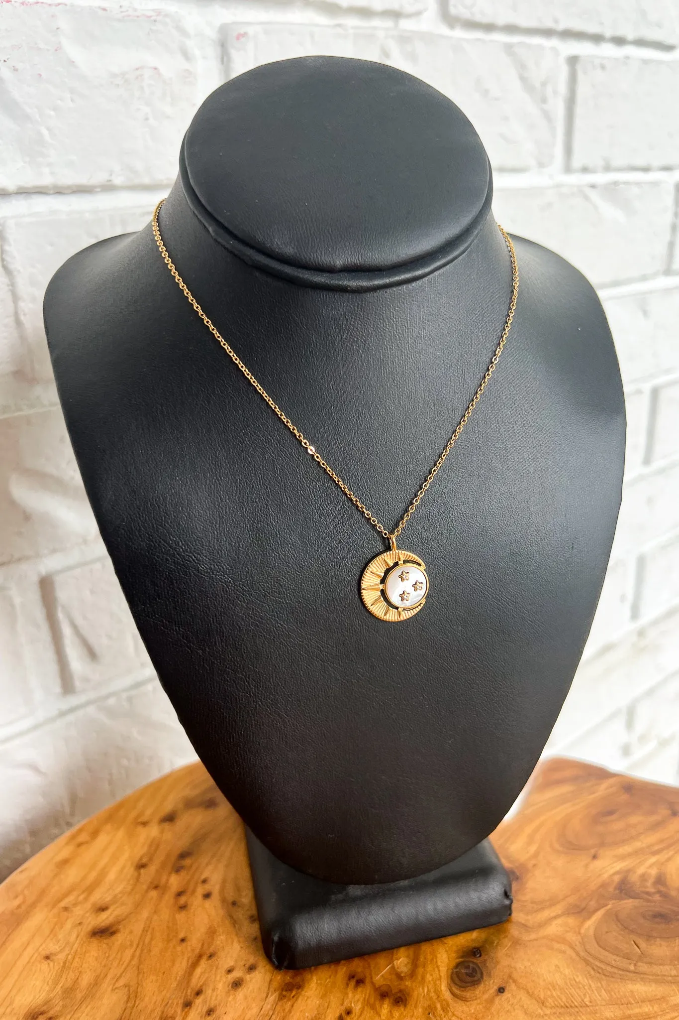 18K Galaxy Pendant Necklace