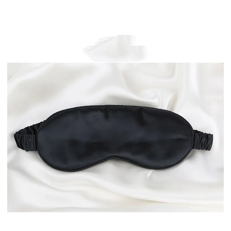 22 Momme Slip Silk Sleep Eye Mask With Elastic Band