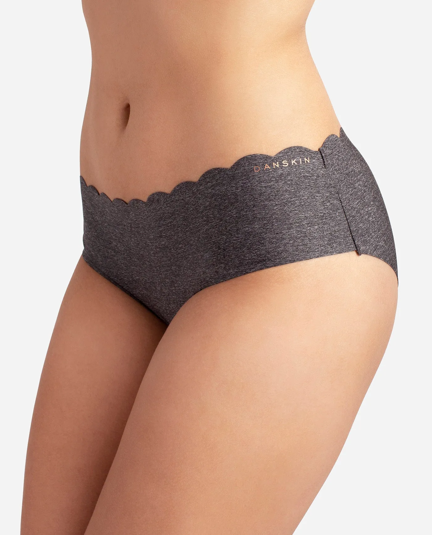 5-Pack Bonded Scallop Hipster Underwear