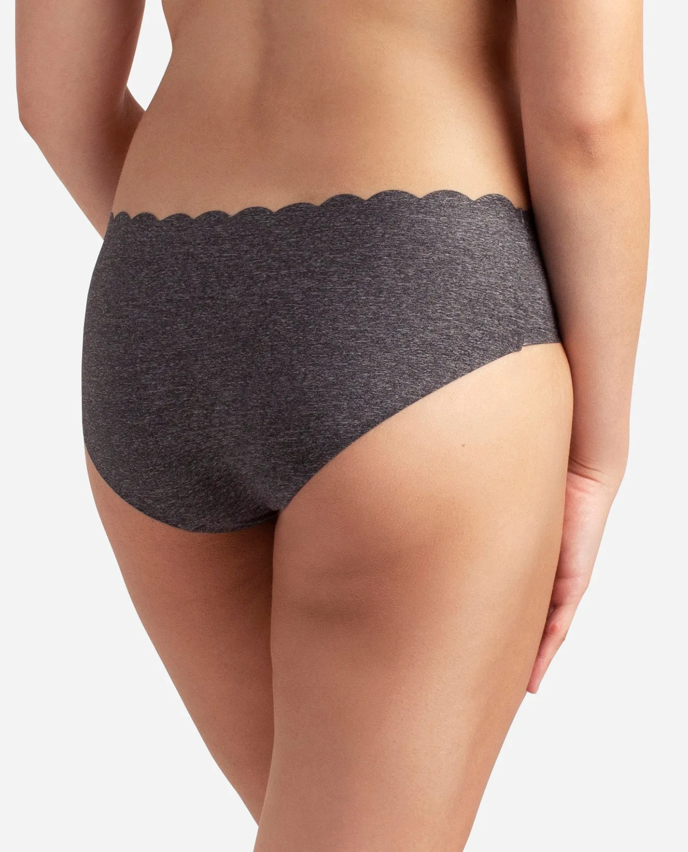 5-Pack Bonded Scallop Hipster Underwear