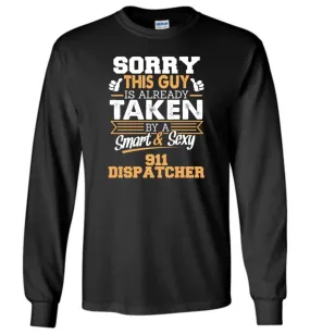 911 Dispatcher Shirt Cool Gift For Boyfriend Husband Long Sleeve