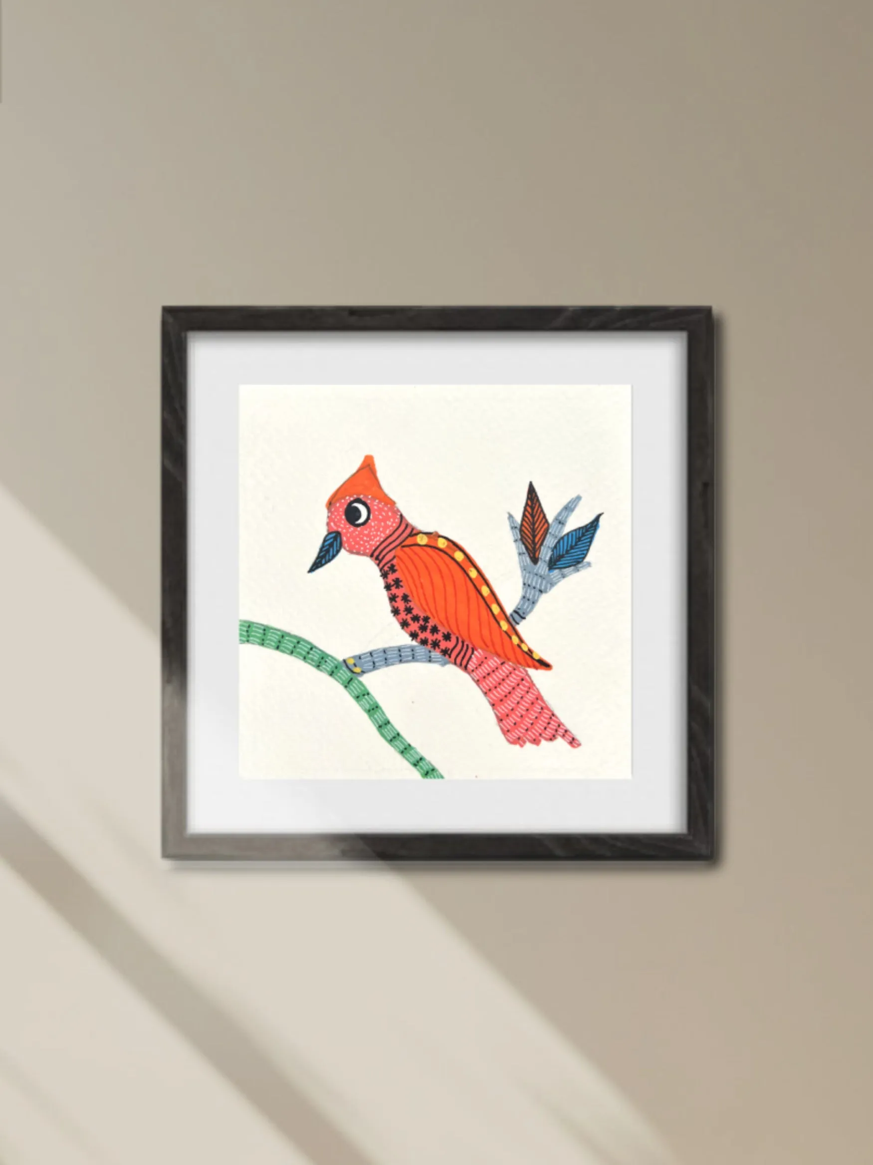 A Bird In Gond by Kailash Pradhan