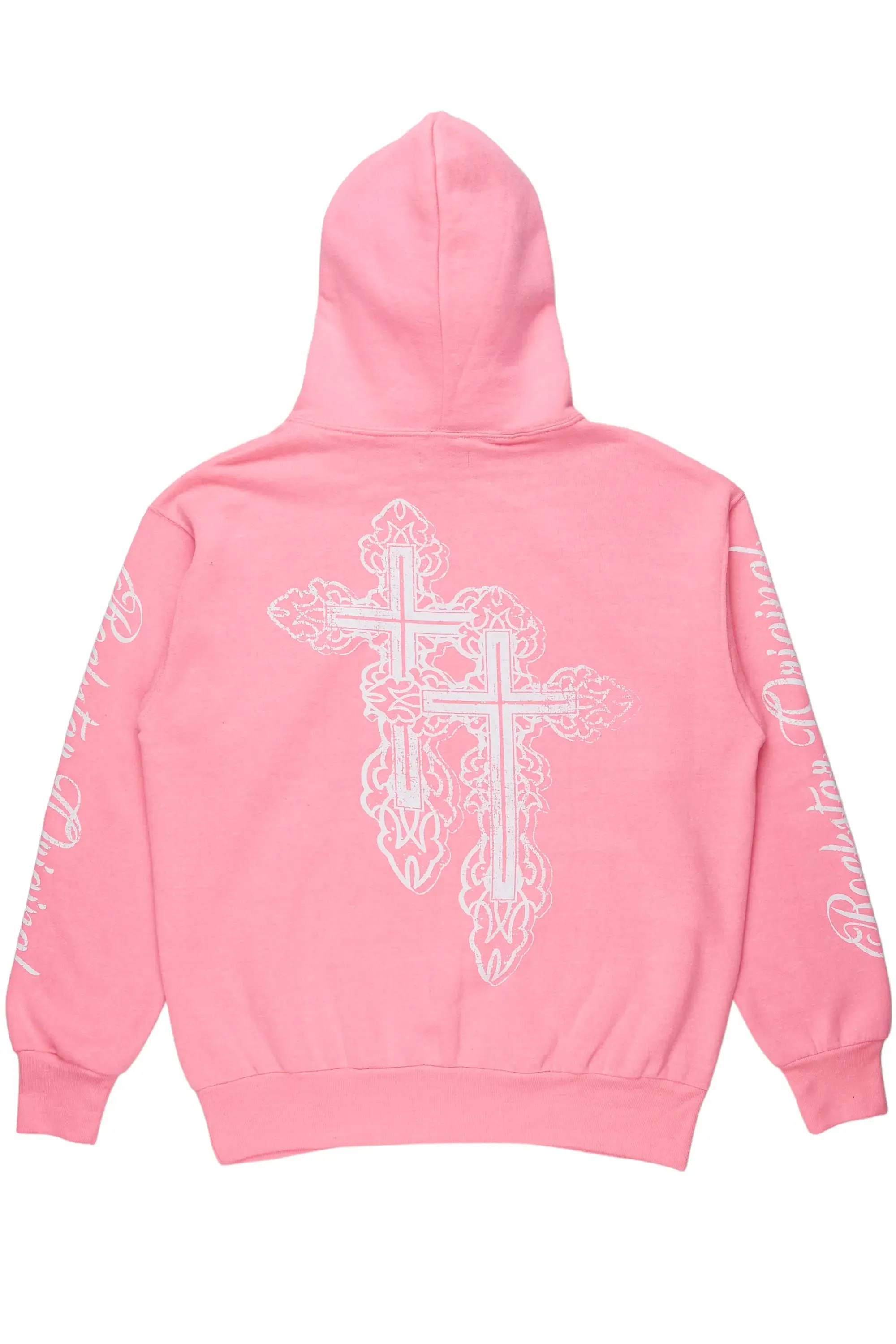 Adal Pink Graphic Hoodie