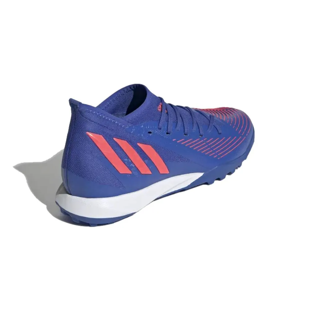 Adidas Men's Predator Edge.3 Turf  Football Shoe (Hi-Res Blue/Turbo/Hi-Res Blue)