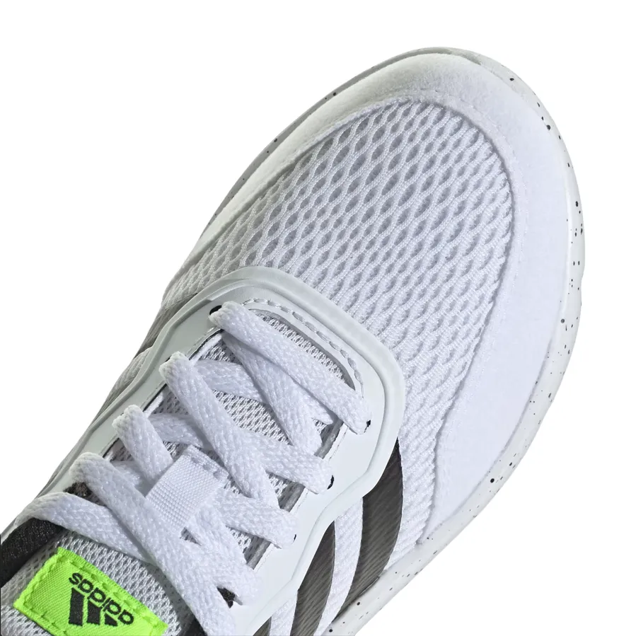 Adidas running shoe for girls IG2886 white-black-green 