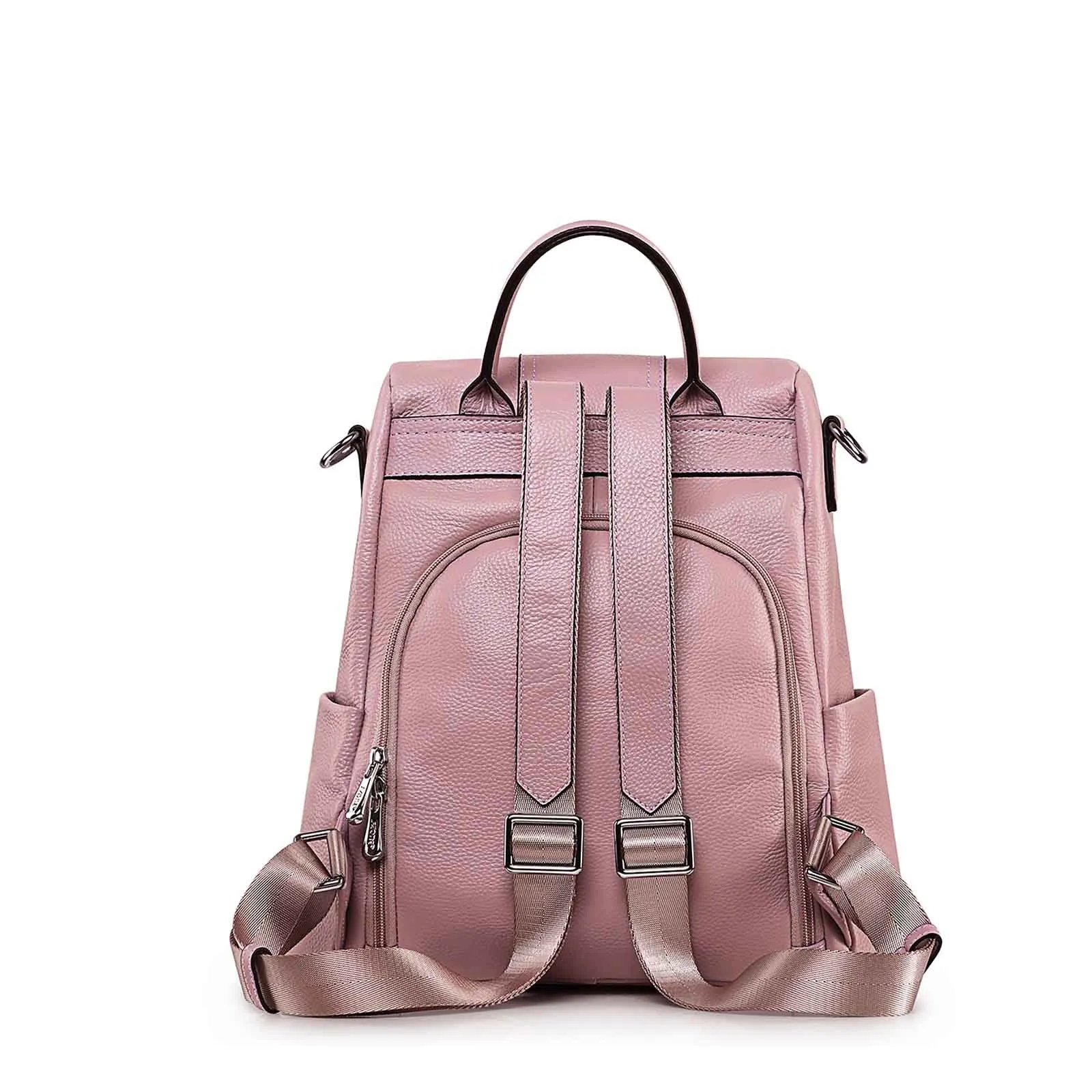 Anti-theft Soft Leather Women Backpack