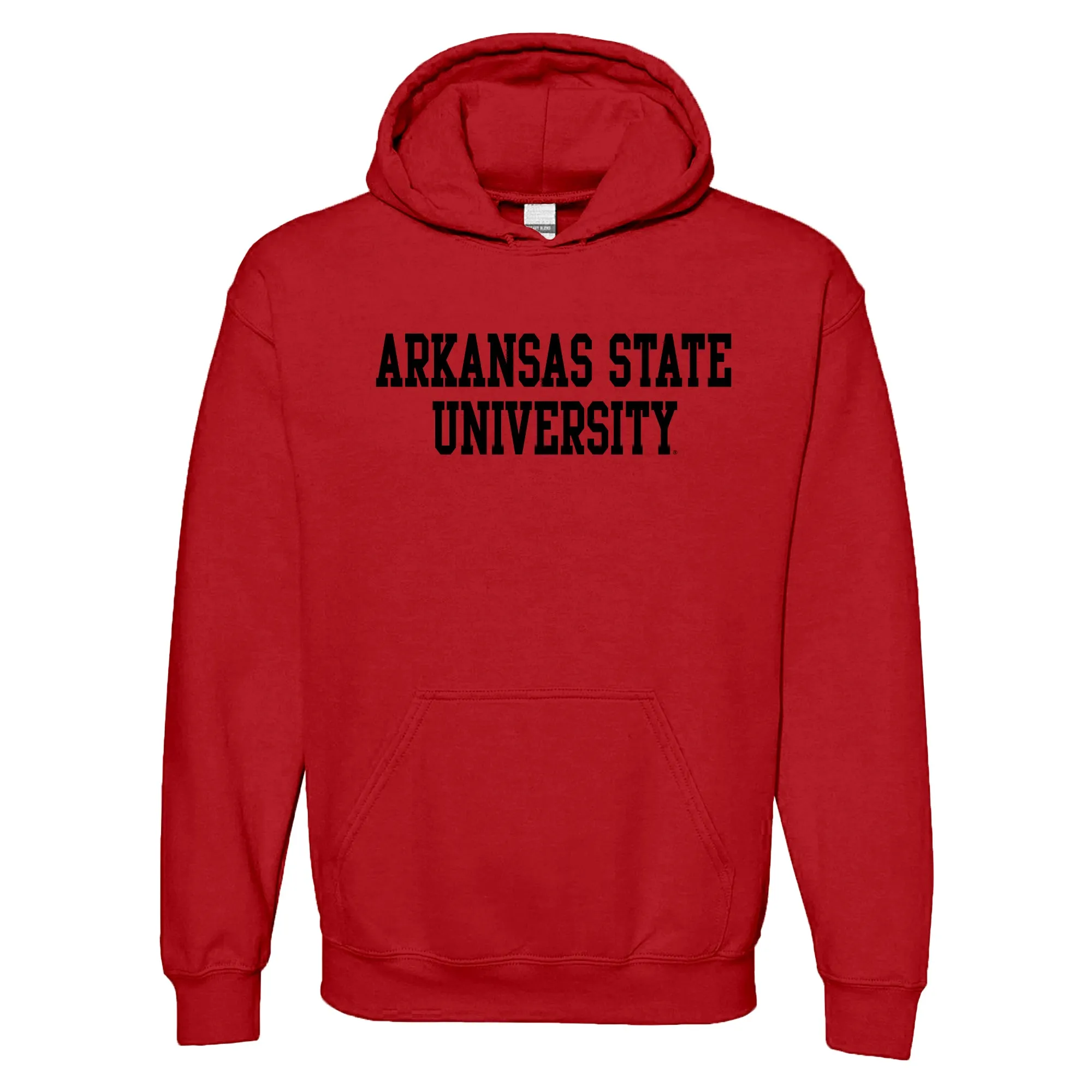 Arkansas State Basic Block Hoodie - Red