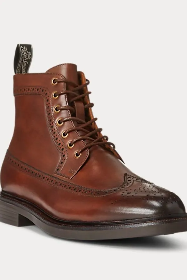 Asher Leather Wingtip Boot