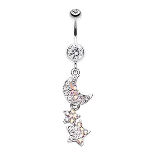 Aurora Night Sky Belly Dangle