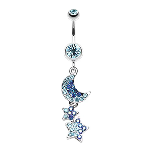 Aurora Night Sky Belly Dangle