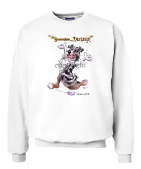 Australian Shepherd  Blue Merle - Treats - Sweatshirt