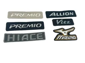 Automotive Logo Patches Set