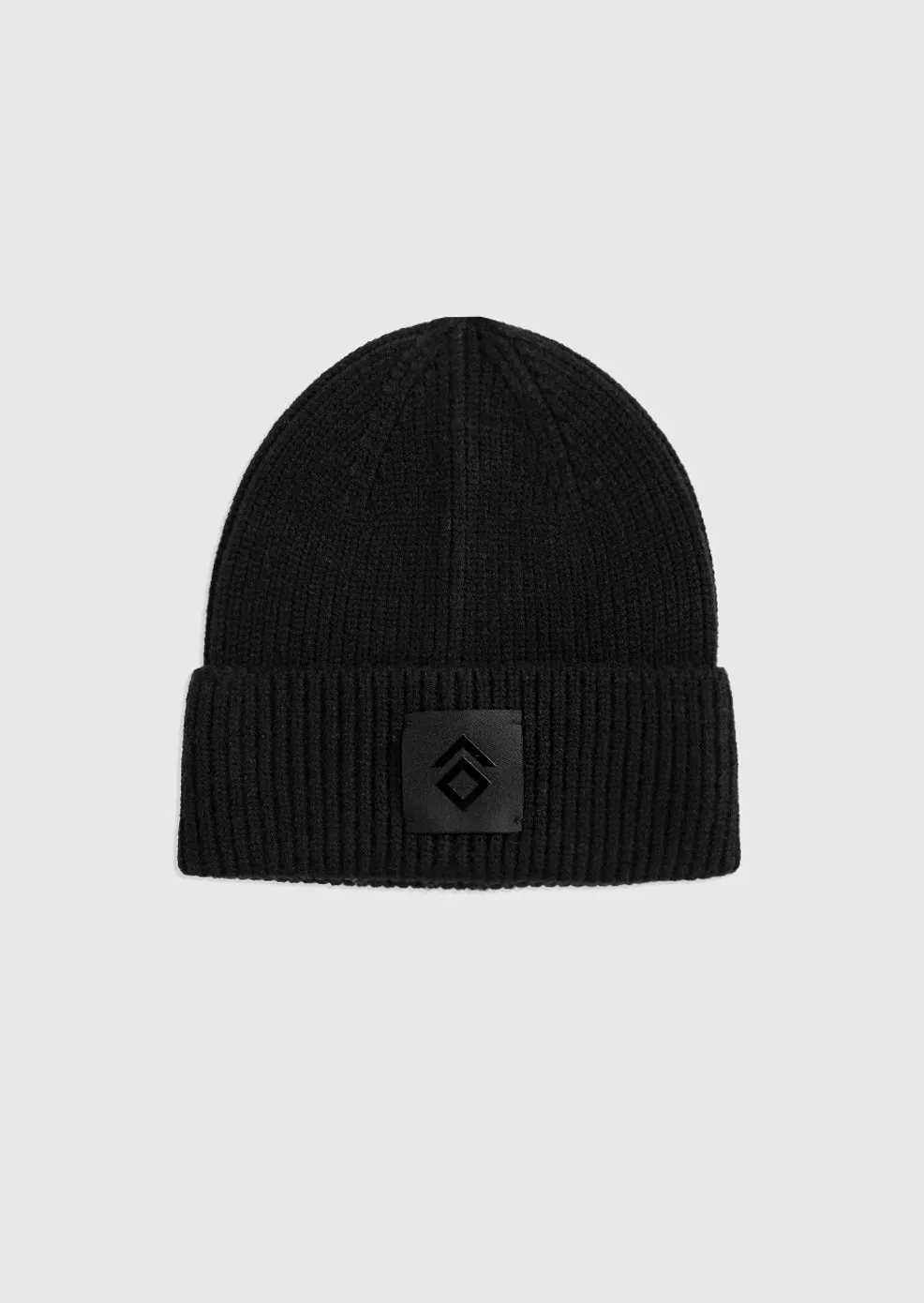 Black Logo Beanie