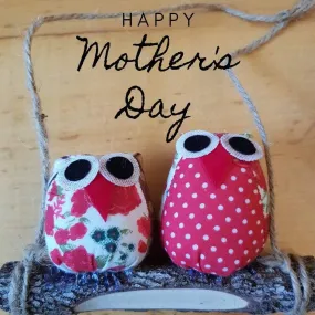 Bluenoemi Blessing  Welcome Home Happy Owls Gift for Mother, Gift for Father, Gifts for Friends Write your Message