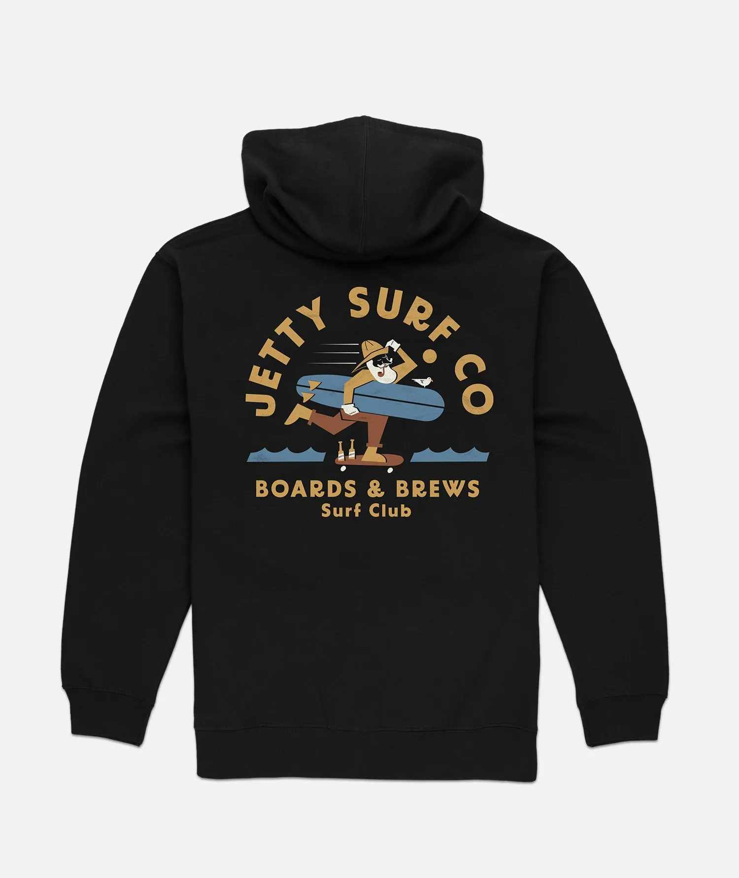 Boards and Brews Hoodie - Black