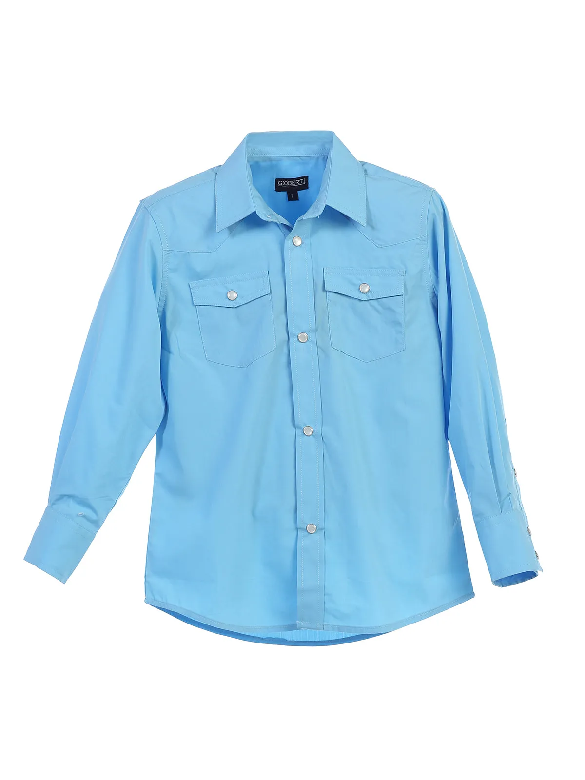 Boy's (8-18) Western Shirt w/ Pearl Snaps