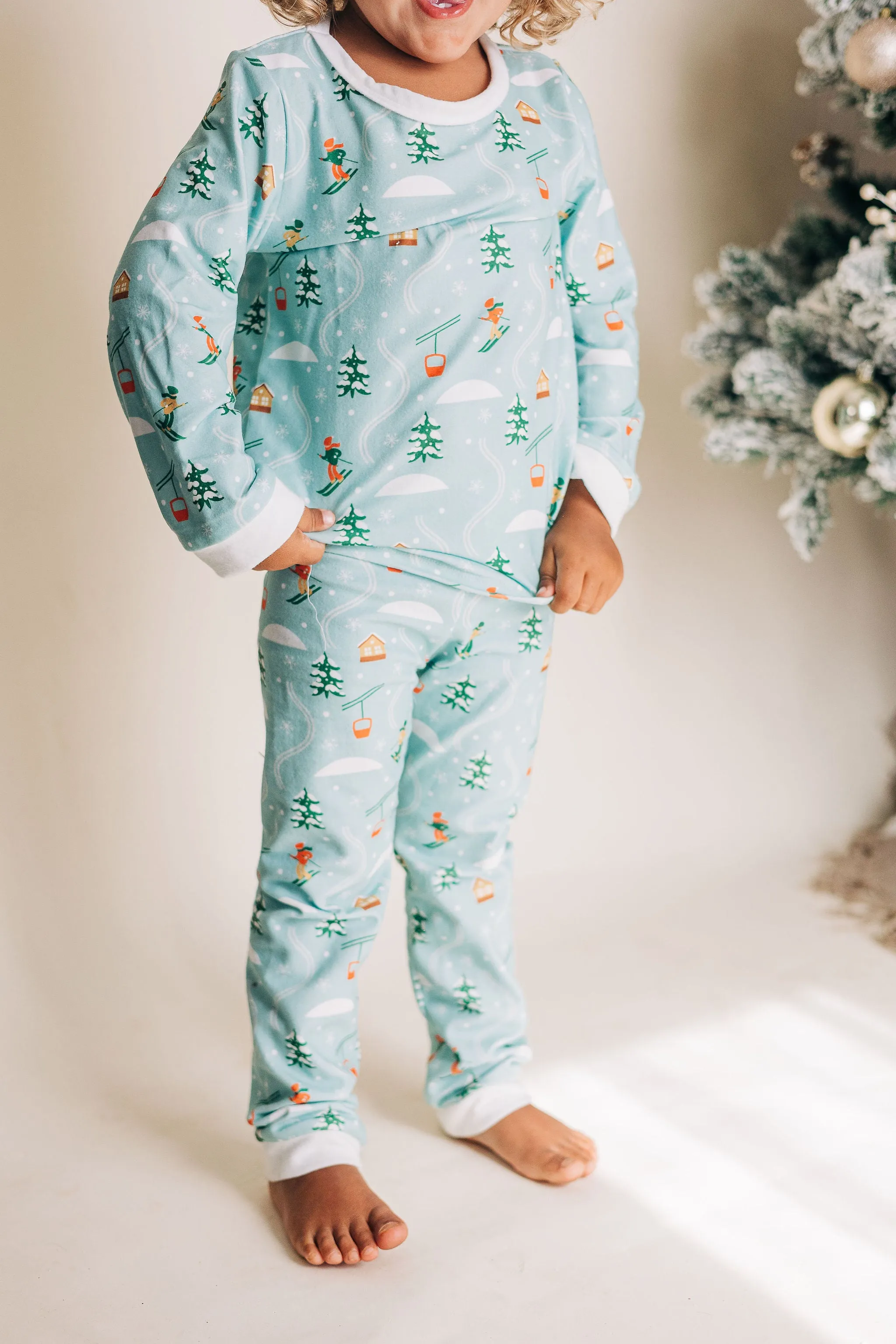 Buttflap PJs - Ski Chalet