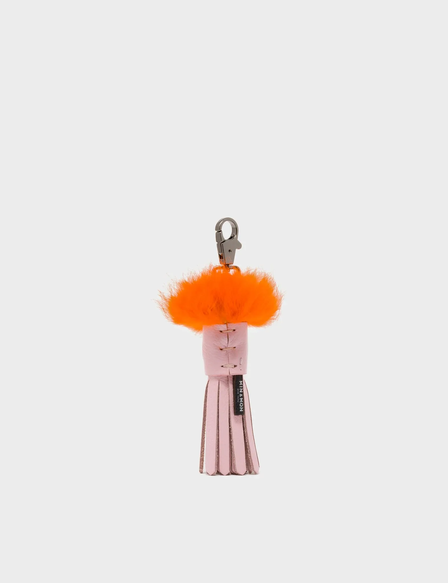 Callie Marie Mayne - Parfait Pink and Orange Fur Keychain