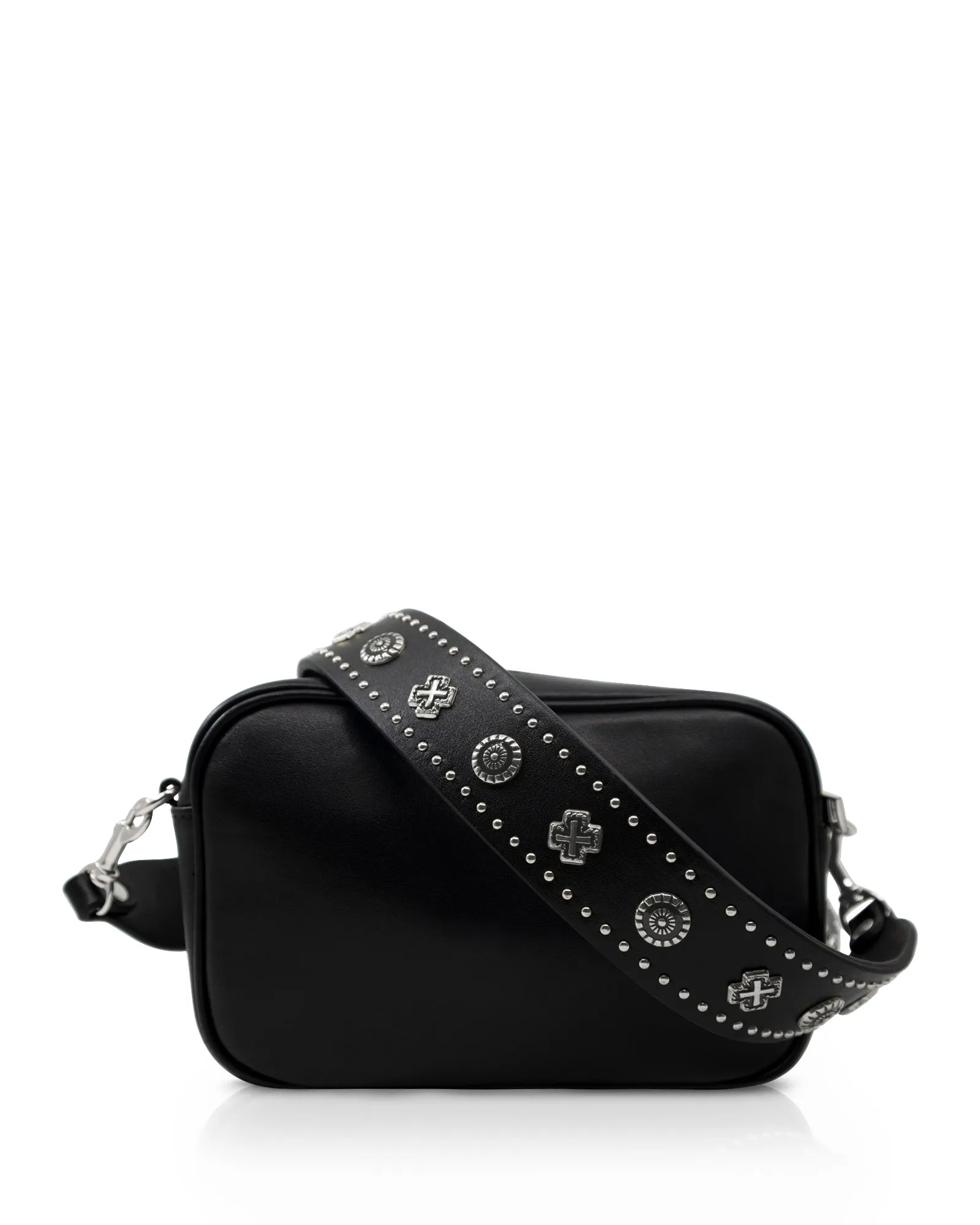 Camera Bag Studded - Black / Silver