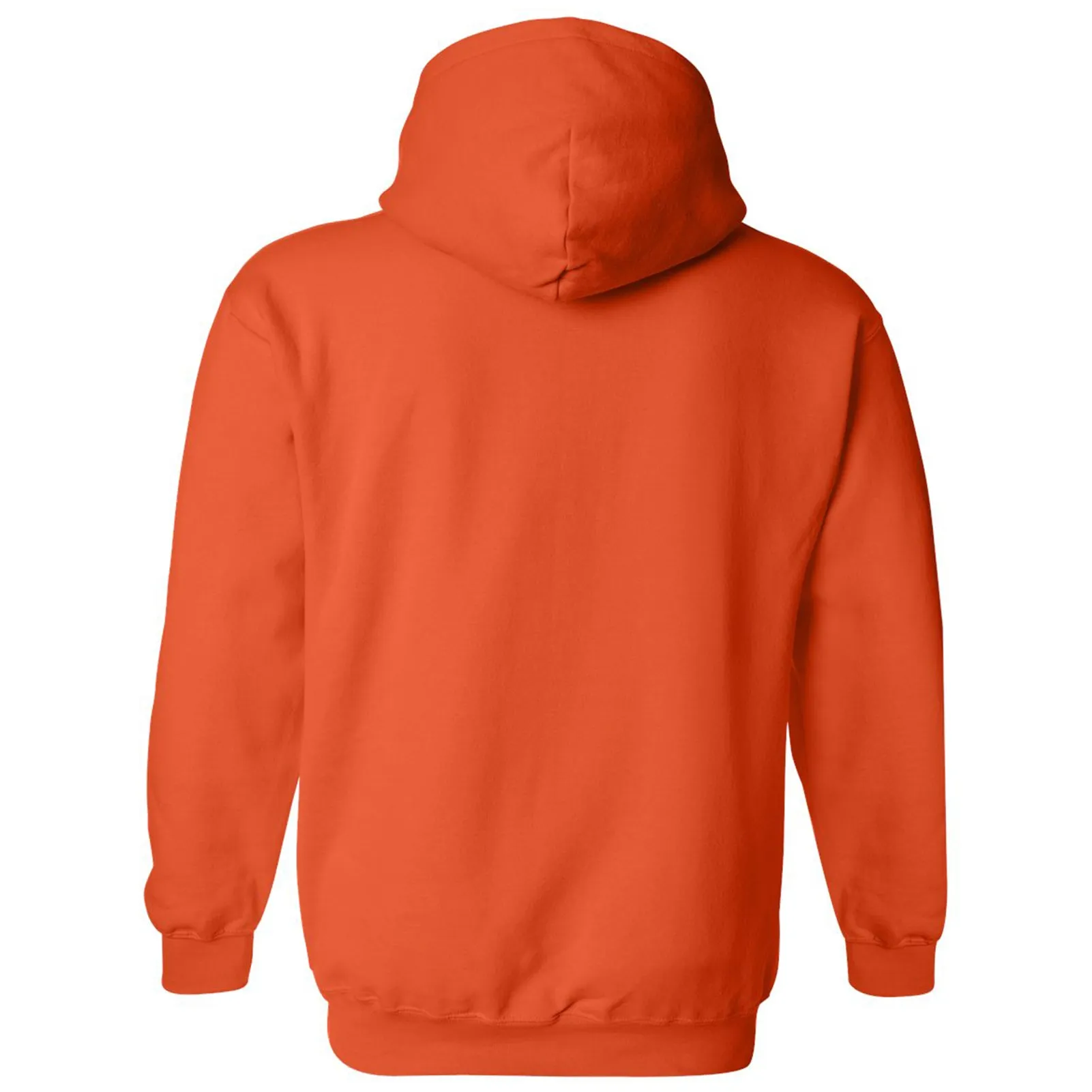 Campbell University Fighting Camels Arch Logo Heavy Cotton Blend Hoodie  - Orange