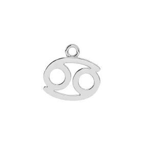 Cancer Zodiac Charm | Sterling Silver