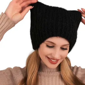 Cat Knit Beanie Hat