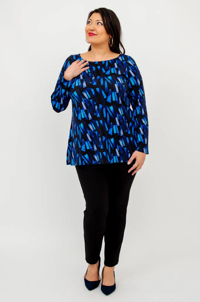 Cheerful Top, Reflection,  Bamboo - Final Sale