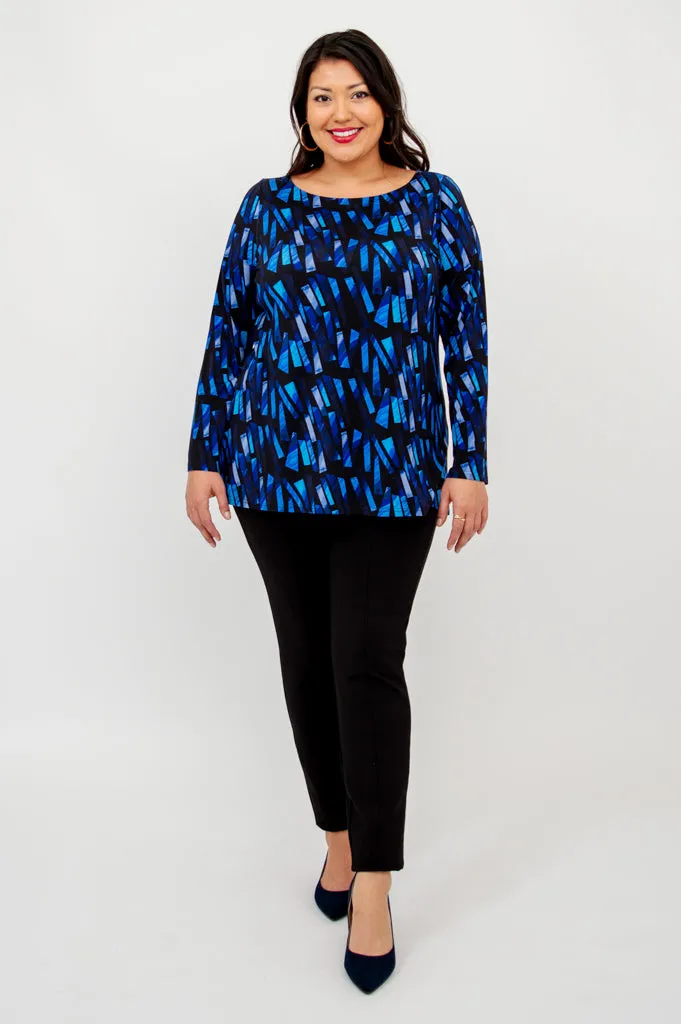 Cheerful Top, Reflection,  Bamboo - Final Sale