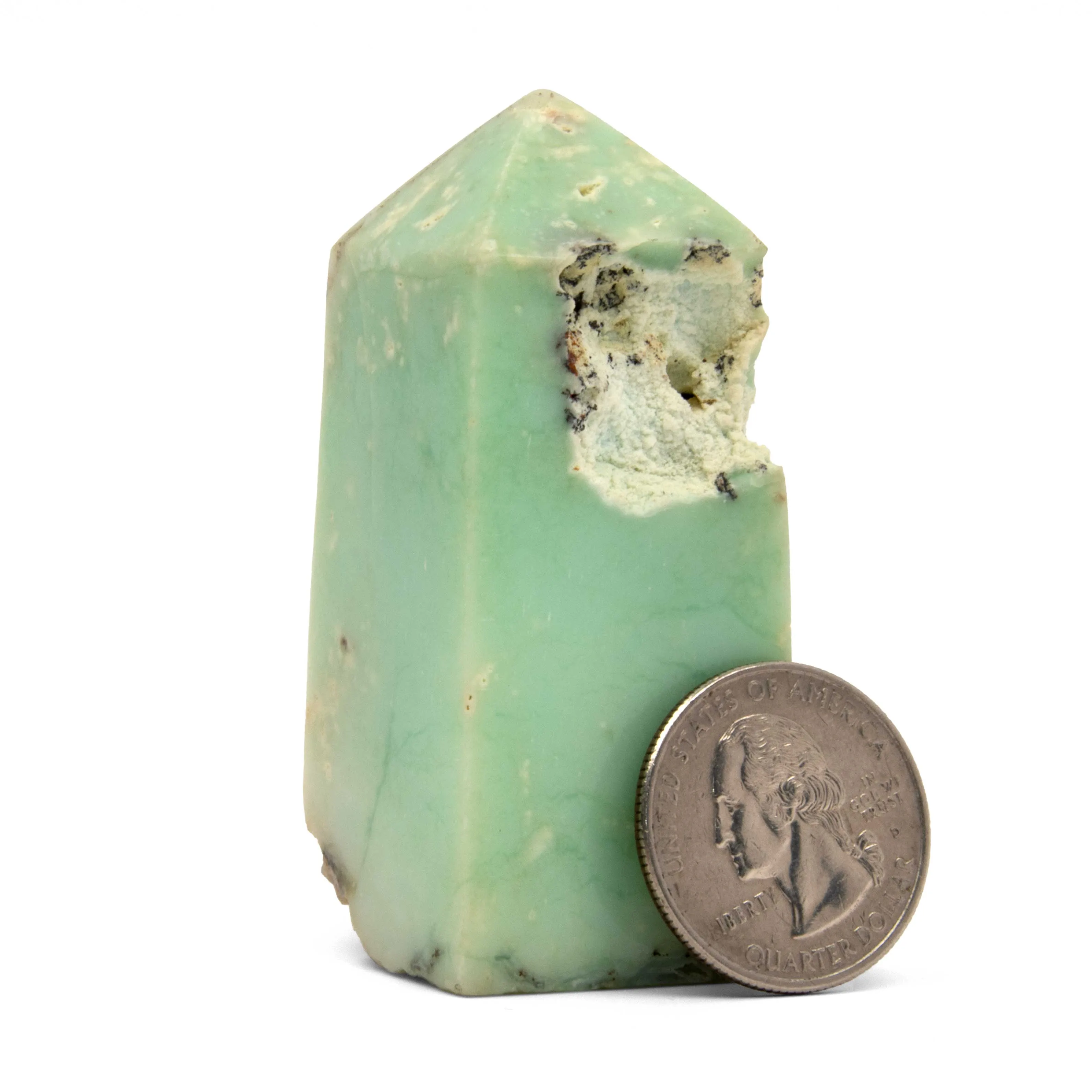 Chrysoprase - Polished, Tower