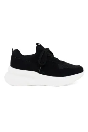 CHUNKY STRIDE KICKS-BLACK