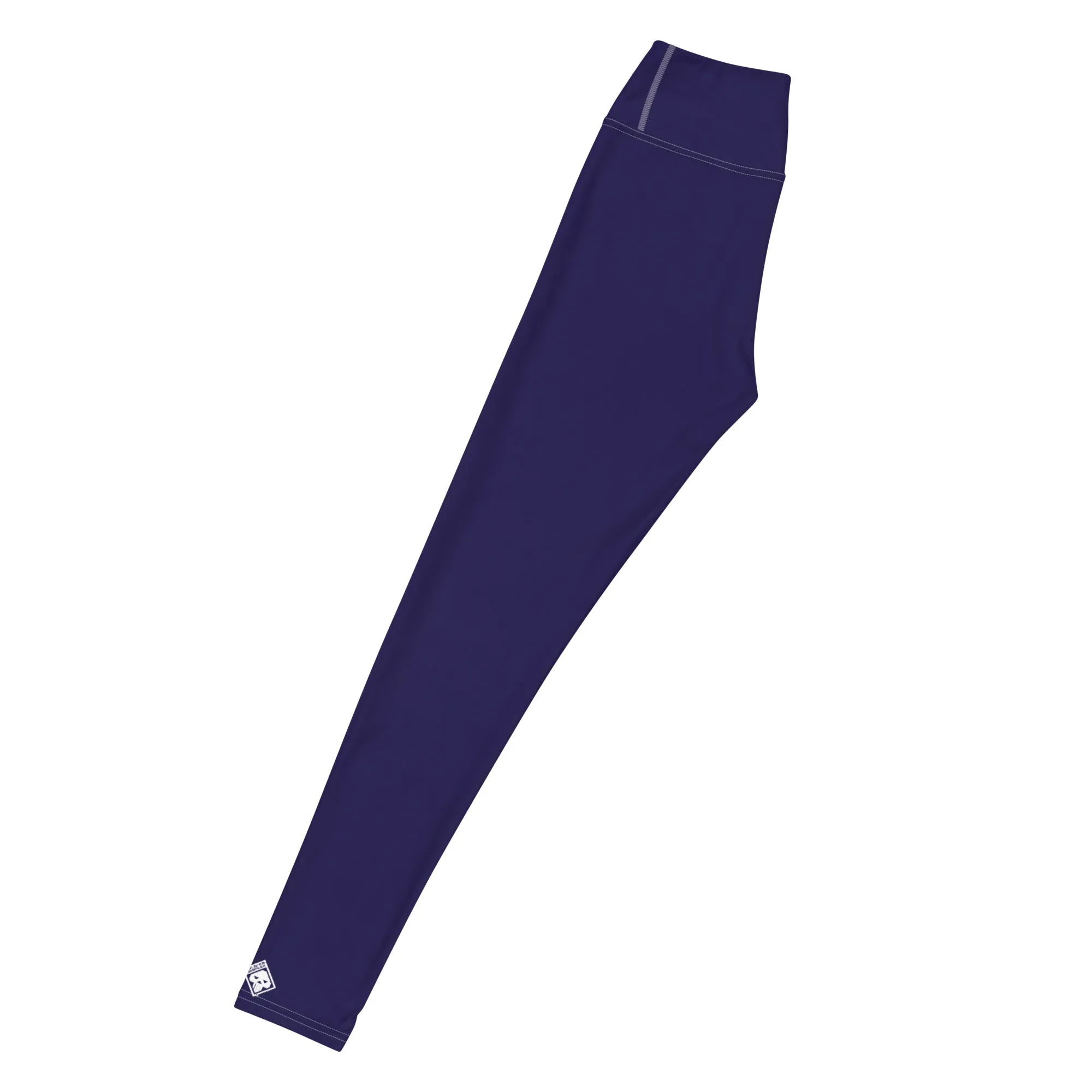 Classic Active Wear: Solid Color Leggings for Women - Midnight Blue