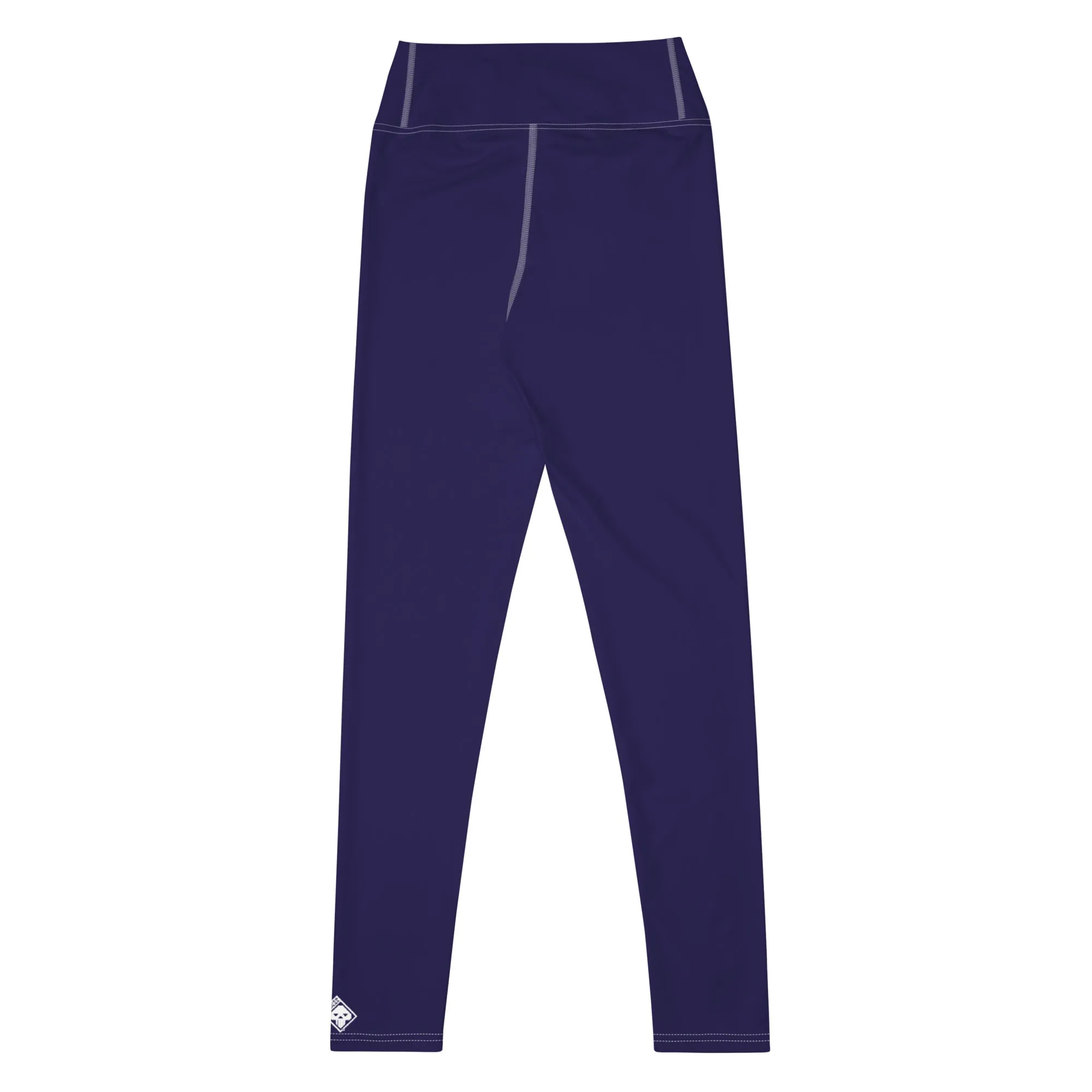 Classic Active Wear: Solid Color Leggings for Women - Midnight Blue