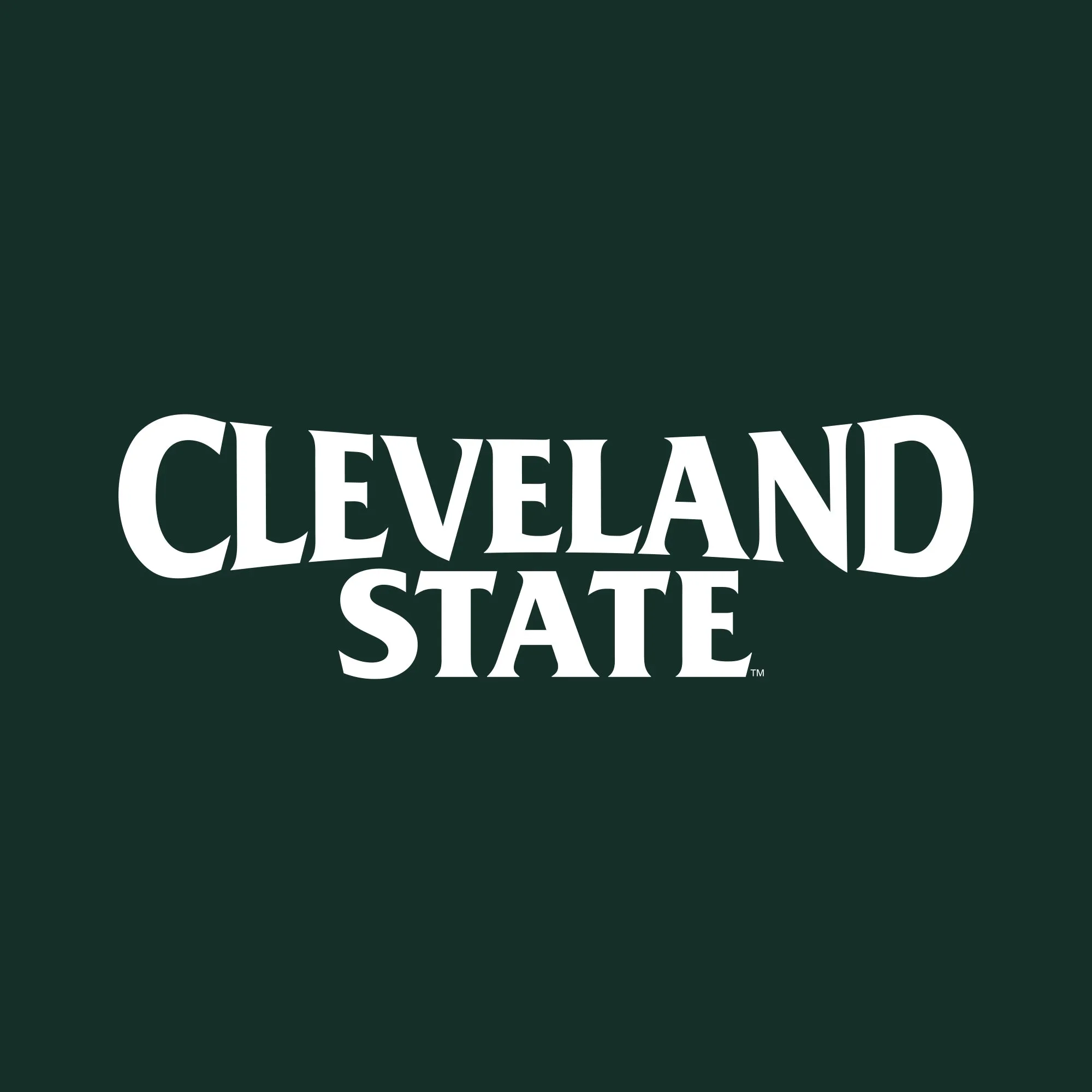 Cleveland State Vikings Basic Block Hoodie - Forest