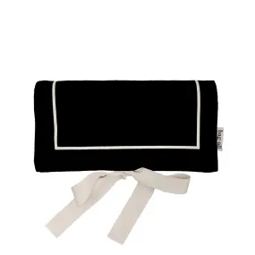 Couture Jewelry Roll, Medium, Black