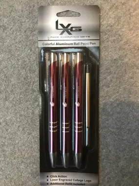 Crimson Aluminum Ballpoint Pen