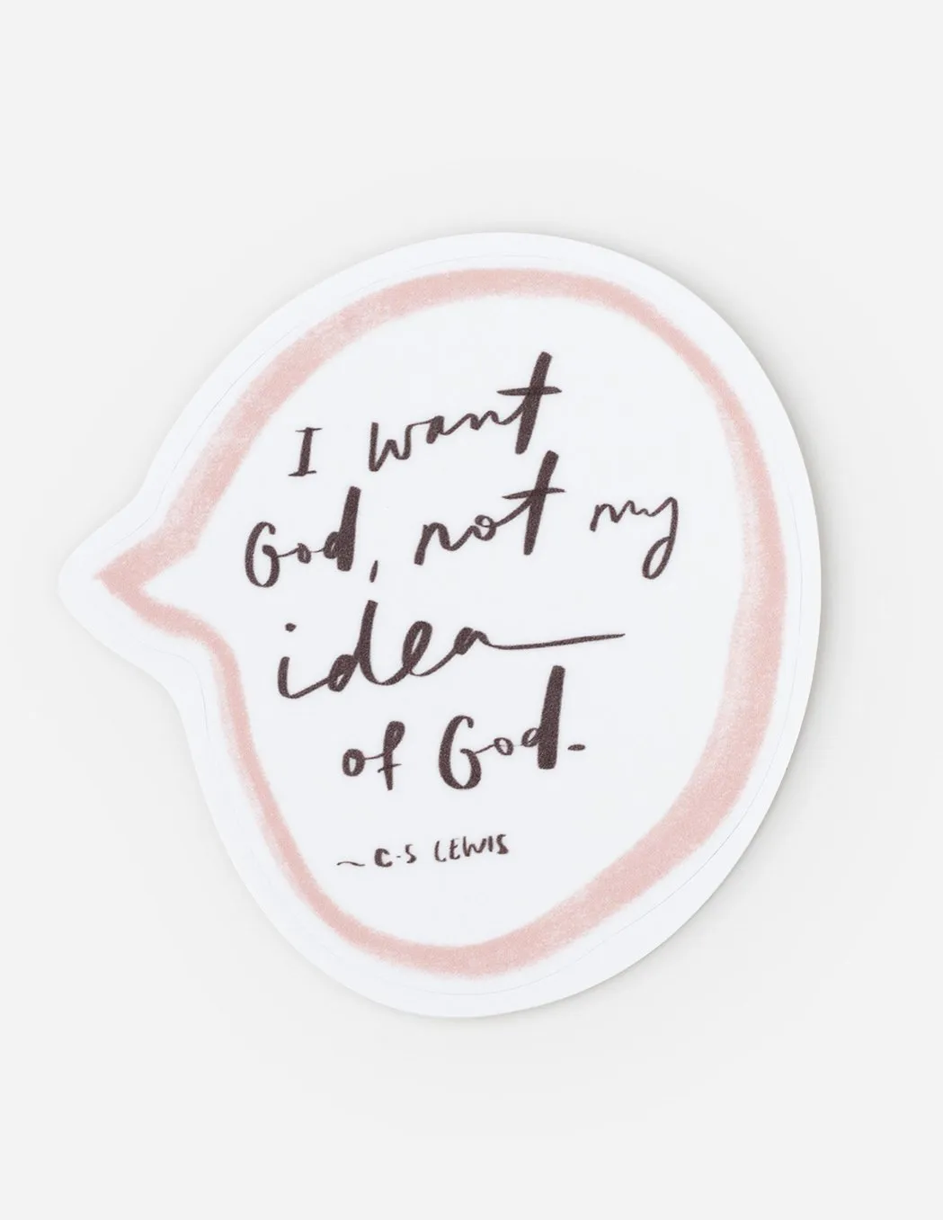 C.S. Lewis Quote Sticker