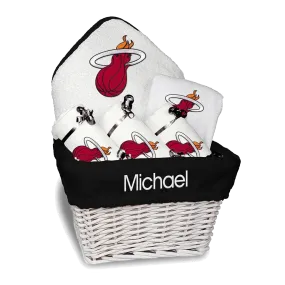 Designs by Chad and Jake Miami HEAT Custom Infant Medium Basket