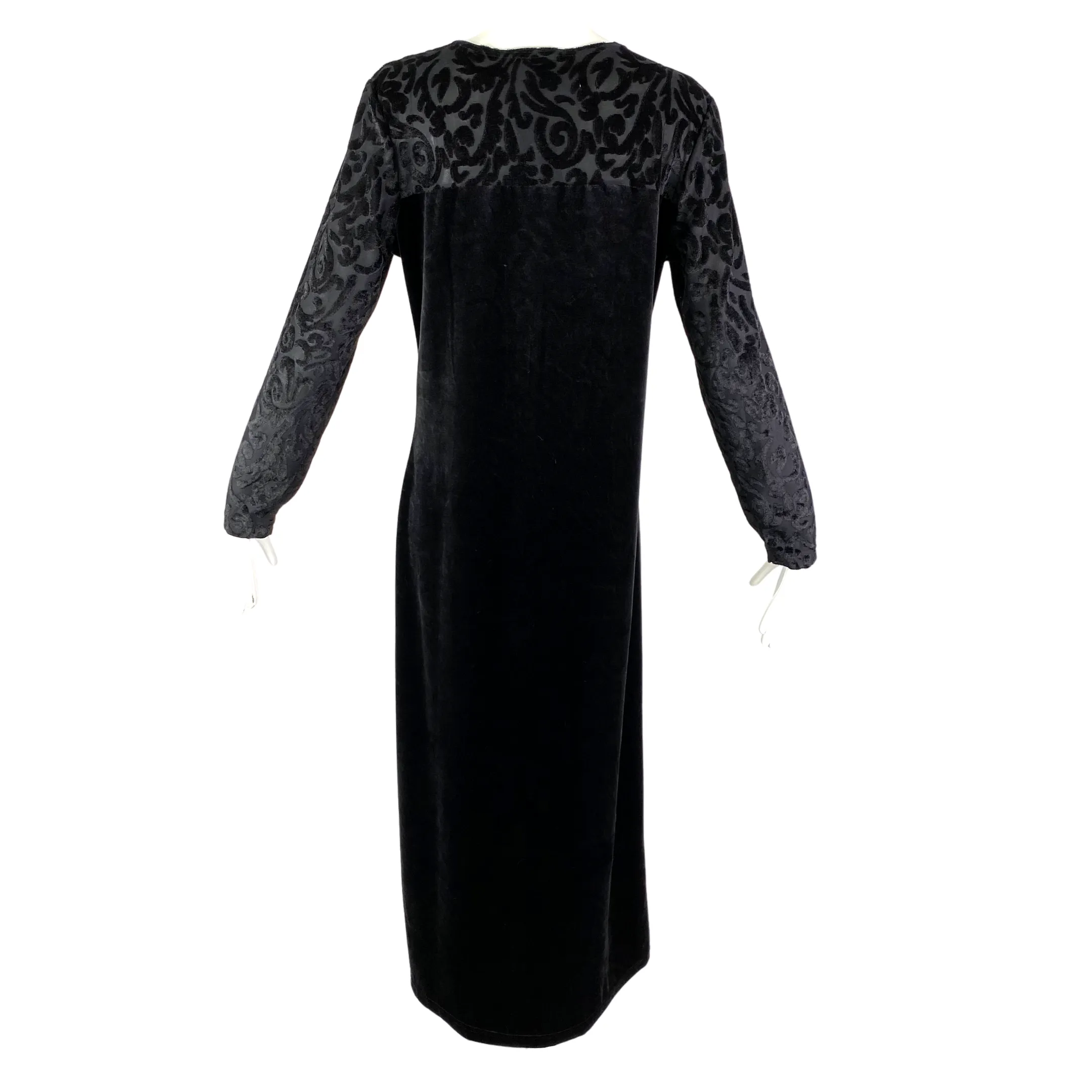 DVF The Color Authority Black Caftan