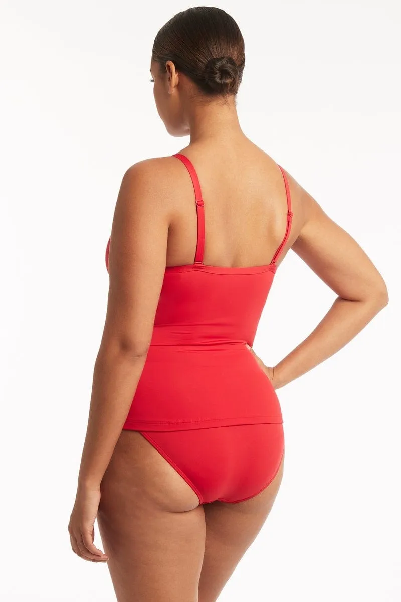 Eco Essentials Twist Front DD/E Tankini