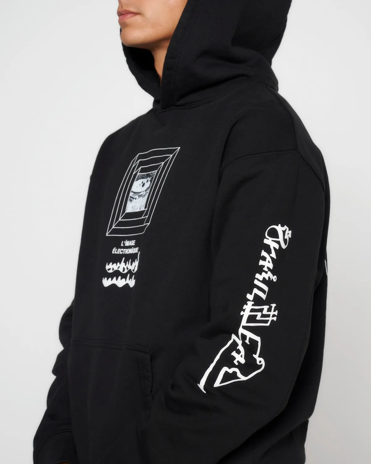 Electronique Hoodie - Black