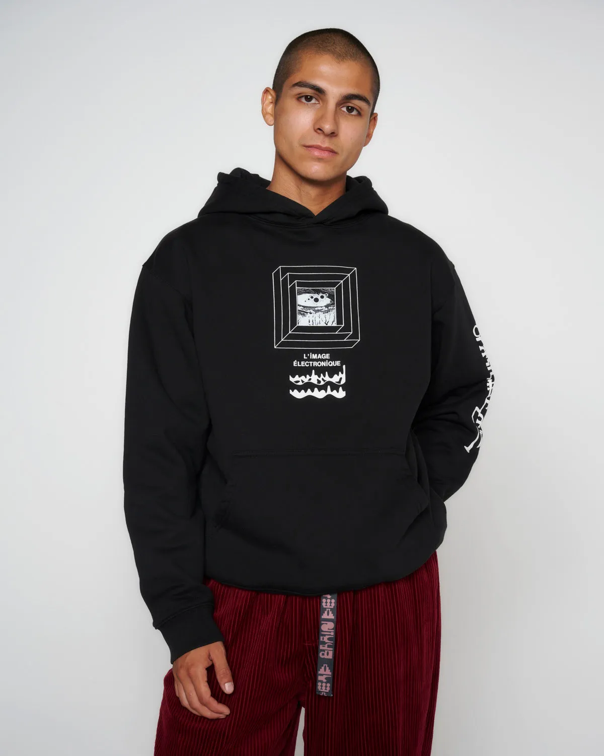 Electronique Hoodie - Black