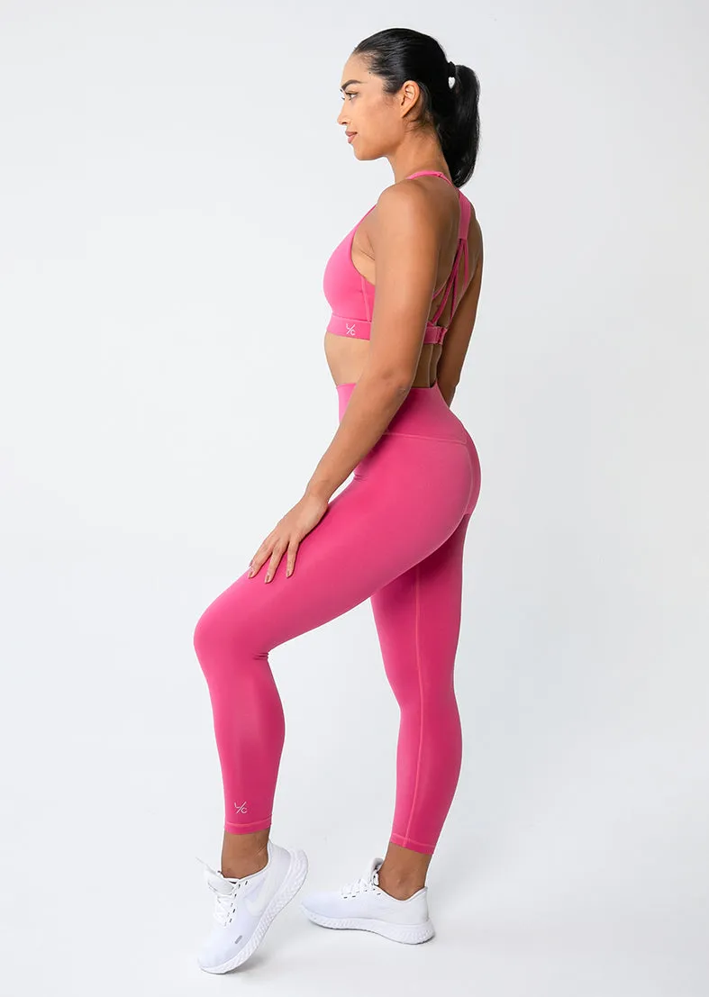 Elevate Touch 7/8 Legging Raspberry Pink FINAL SALE