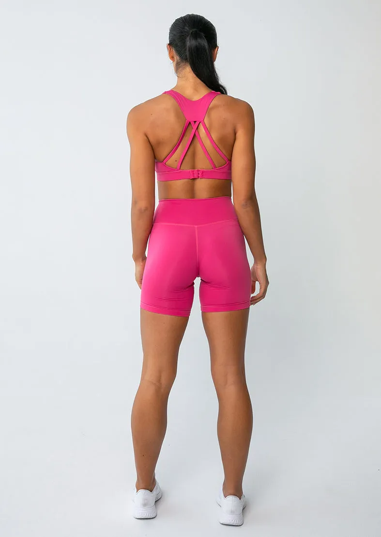 Elevate Touch Cycle Shorts Raspberry Pink FINAL SALE