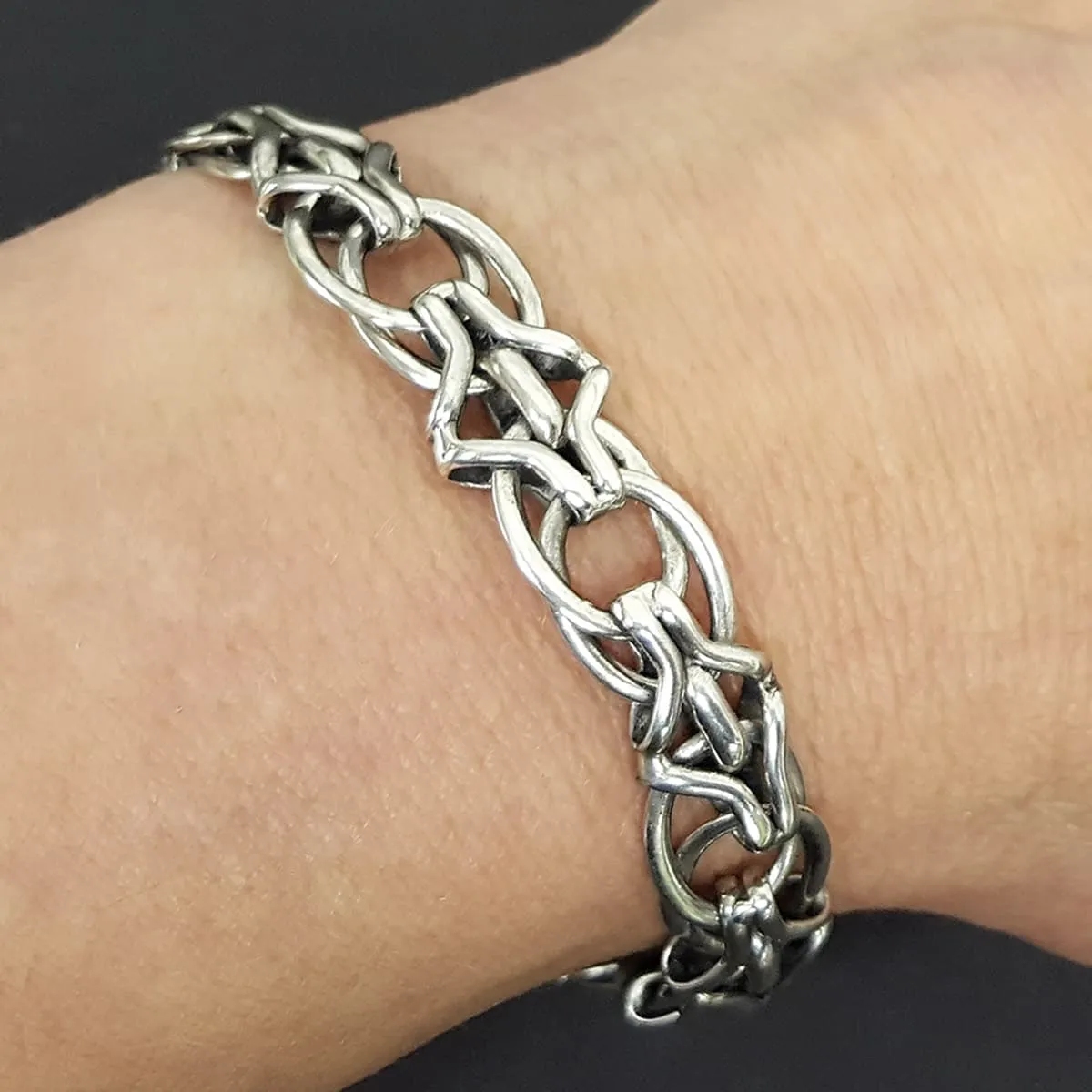 Eternal Link Celtic Bracelet, Sterling Silver