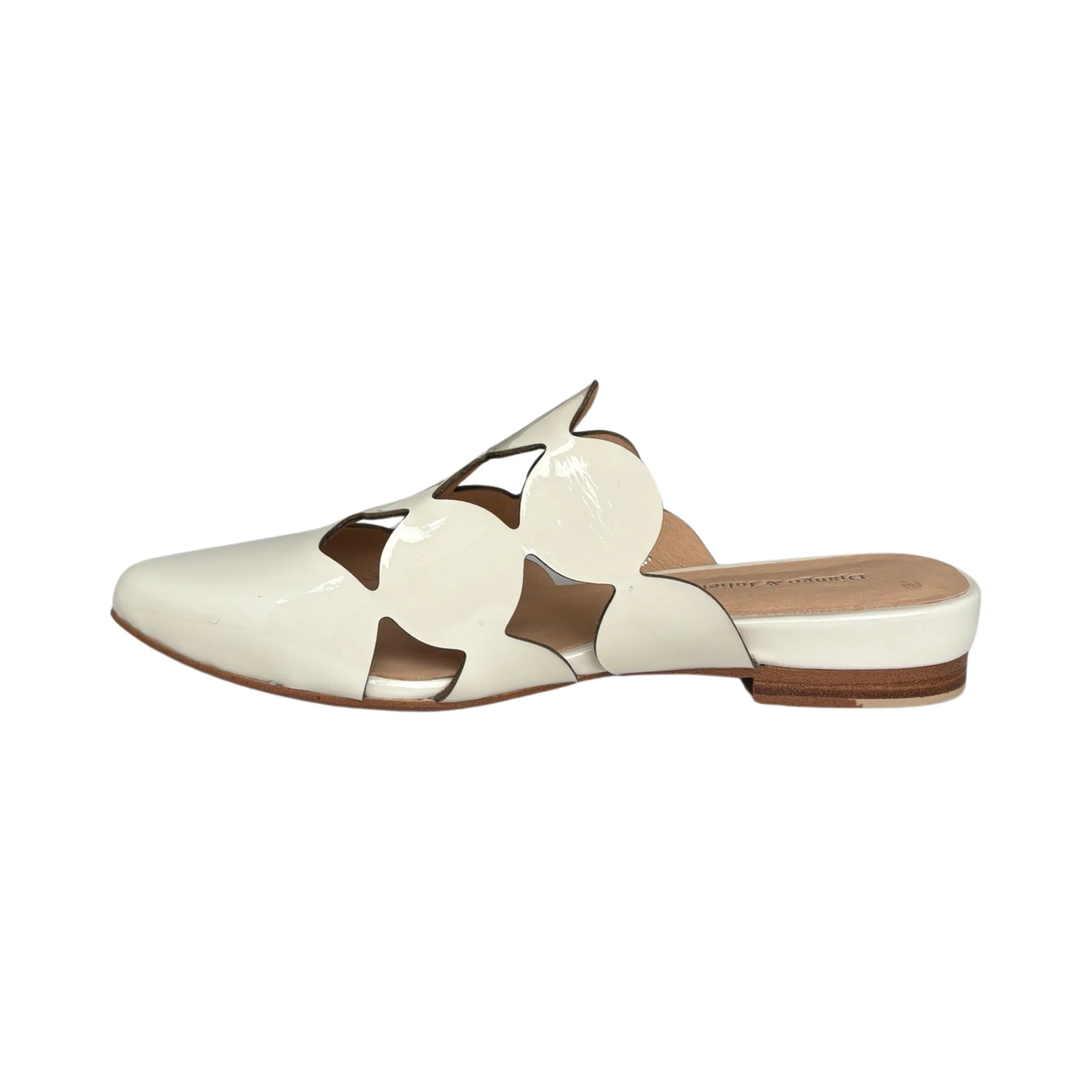 Forli Ivory Patent Flat Slide