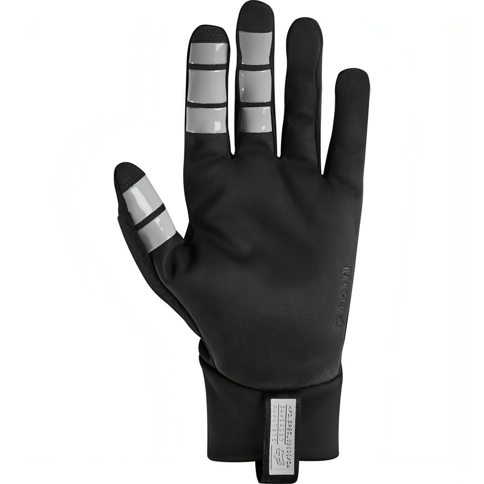 Fox Ranger Fire Full Finger MTB Cycling Gloves - Black