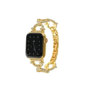 Goldenerre Crystal Pavé Link Band for the Apple Watch